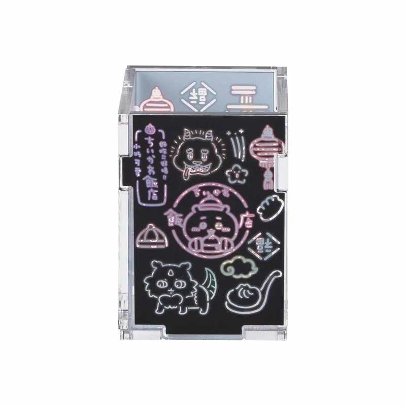 ちいかわ飯店 アクリル組み立て式ペン立て（ネオン） - Image 6