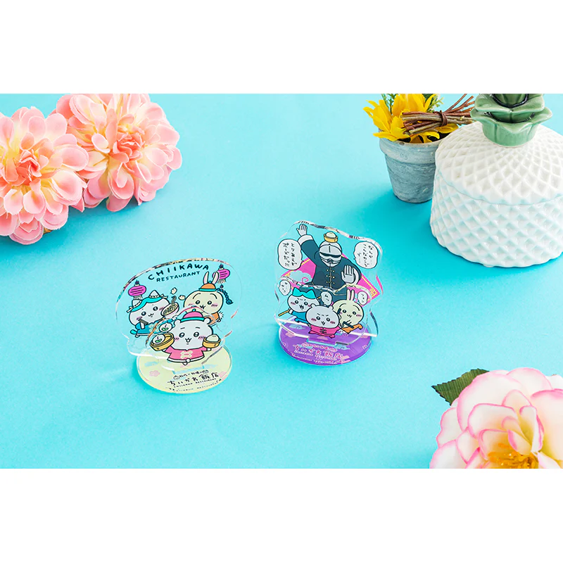 ちいかわ飯店 レイヤーアクリルスタンド（みんなでカンフー） - Image 2