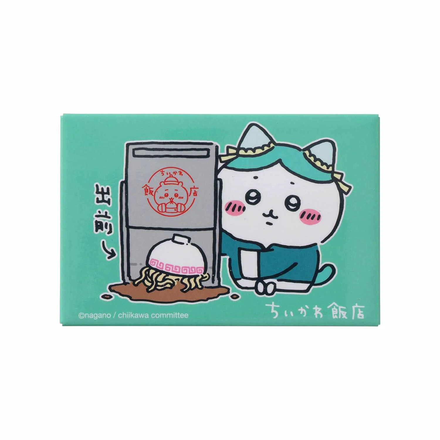 ちいかわ飯店 スクエアマグネット（出前ハチワレ） - Image 4