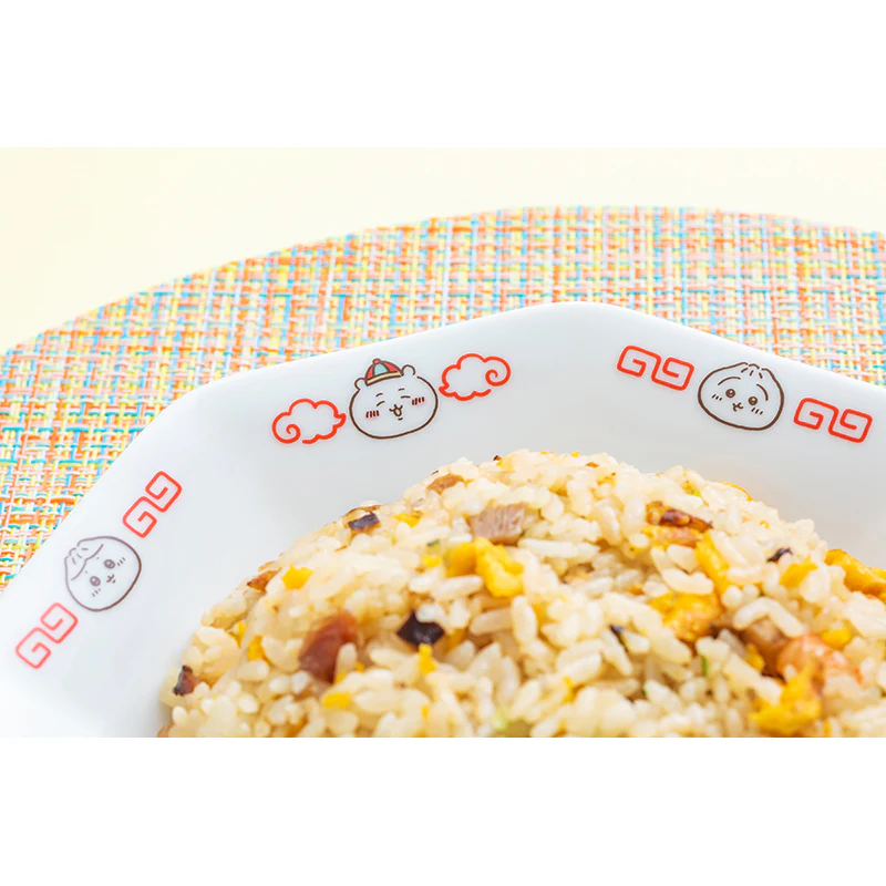 ちいかわ飯店 チャーハン皿＆レンゲセット - Image 3