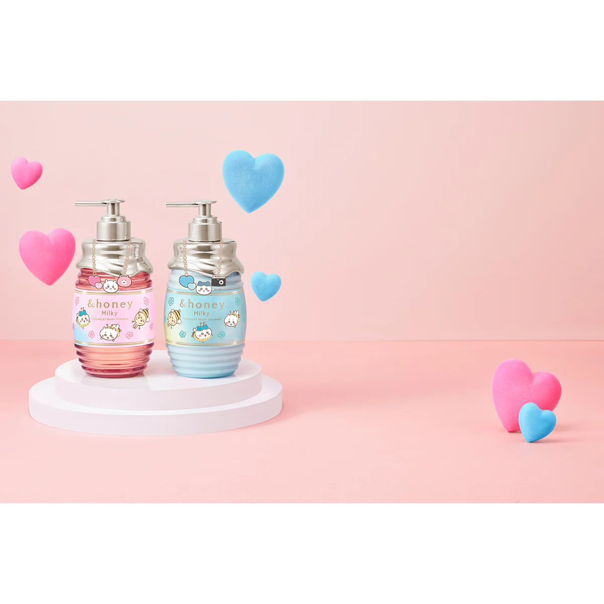 ちいかわ アンドハニー ミルキープレシャスEXリペア シャンプー&ヘアトリートメント ペアセット - Image 3