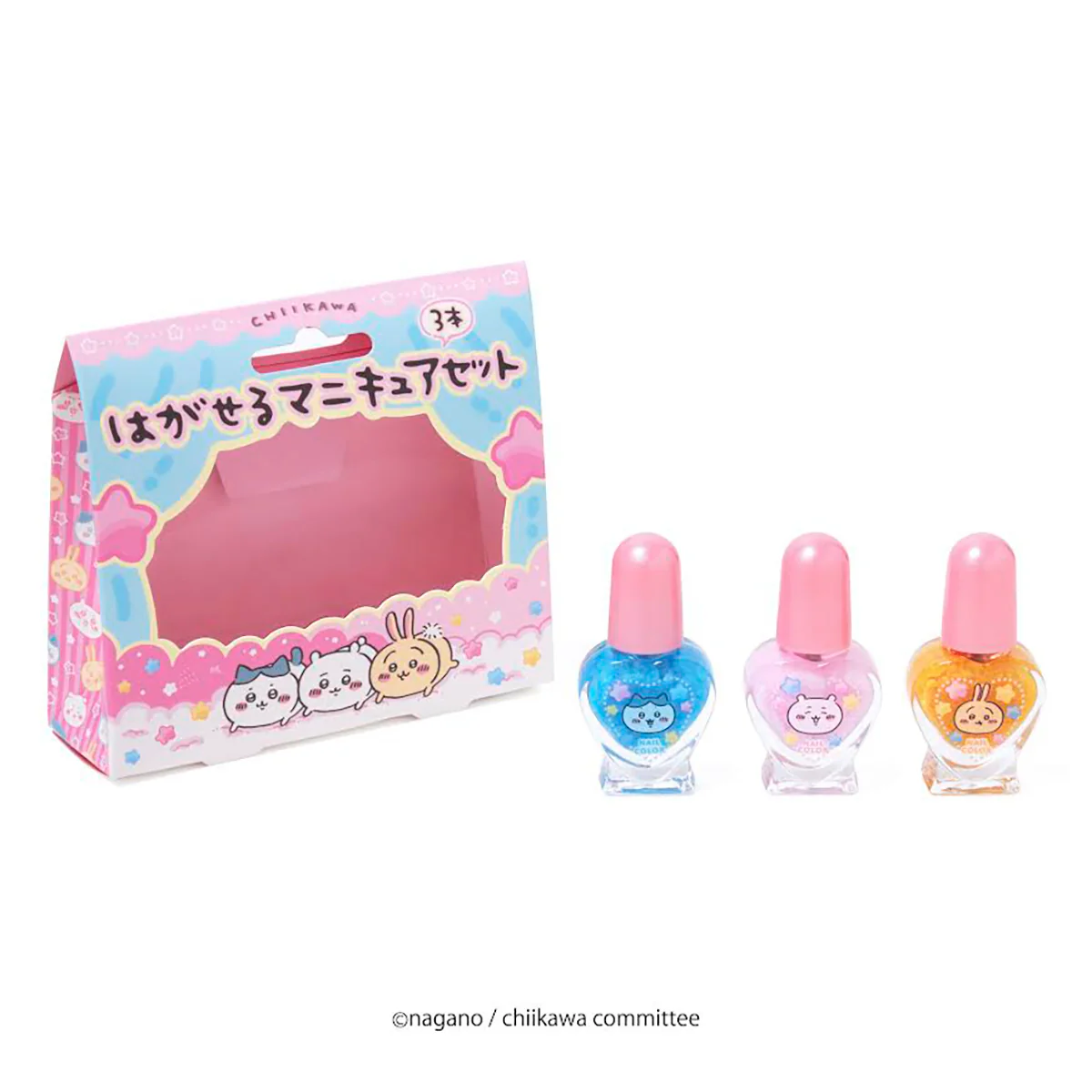 ちいかわ はがせるマニキュア3本セット - Image 2