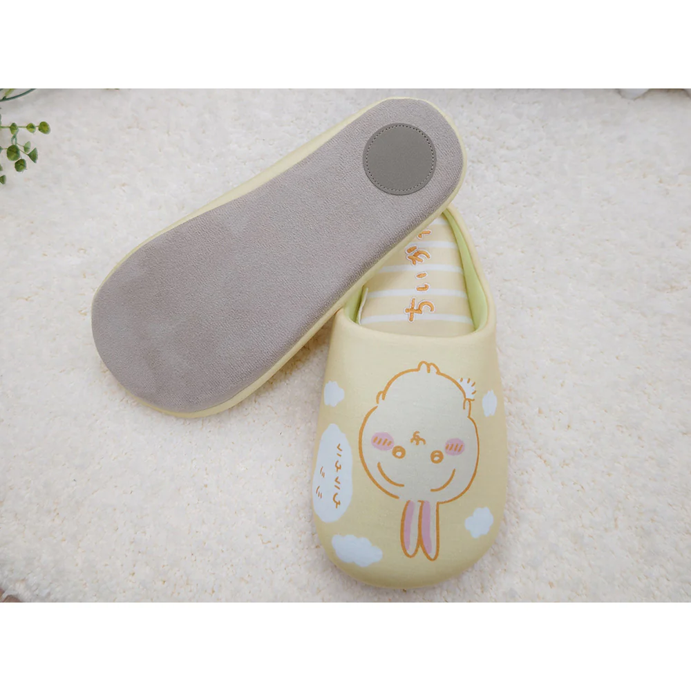 ちいかわ ボーダールームシューズ YE - Image 4