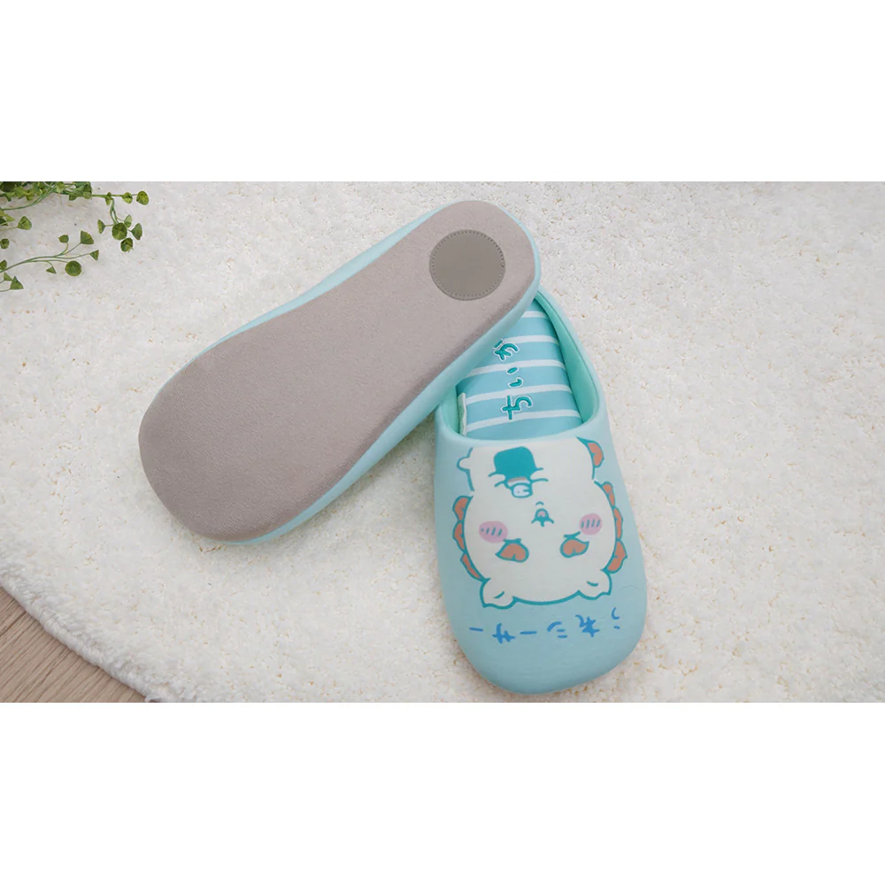 ちいかわ ボーダールームシューズ GR - Image 4