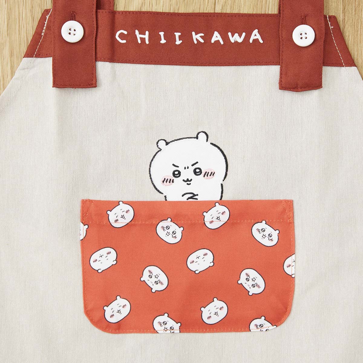ちいかわ キッズエプロン（ちいかわと一緒に） - Image 3