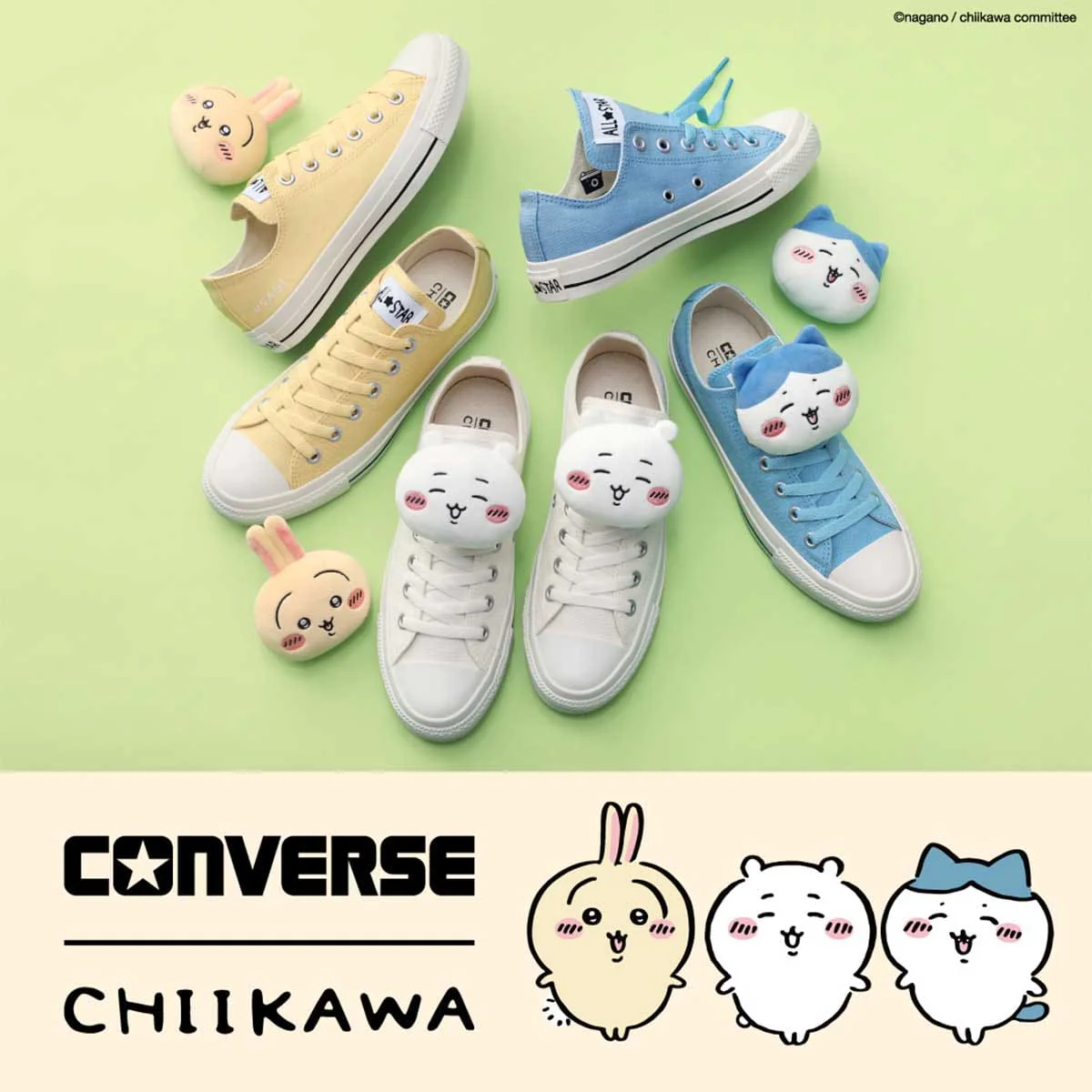 ちいかわ CONVERSE×ちいかわ ALL STAR CL HI / HACHIWARE【他の商品と同時購入不可】 - Image 4