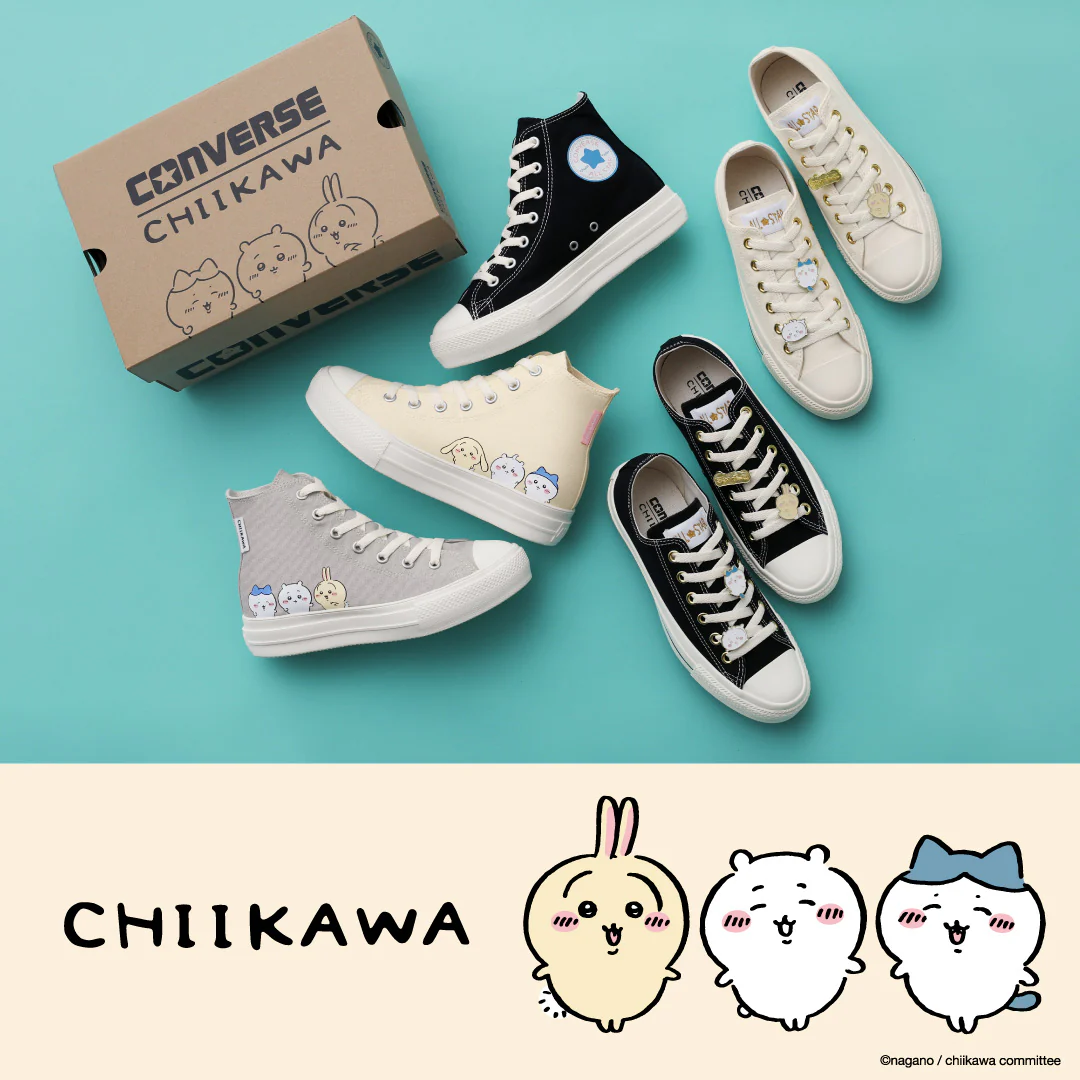 ちいかわ CONVERSE×ちいかわ ALL STAR LIGHT PLTS PT HI / CHIIKAWA CREAM【他の商品と同時購入不可】 - Image 2