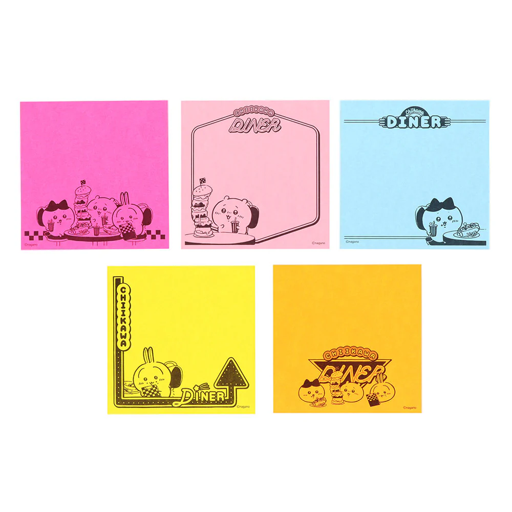 ちいかわ 付箋メモ5C（ちいかわ DINER ランチ） - Image 4