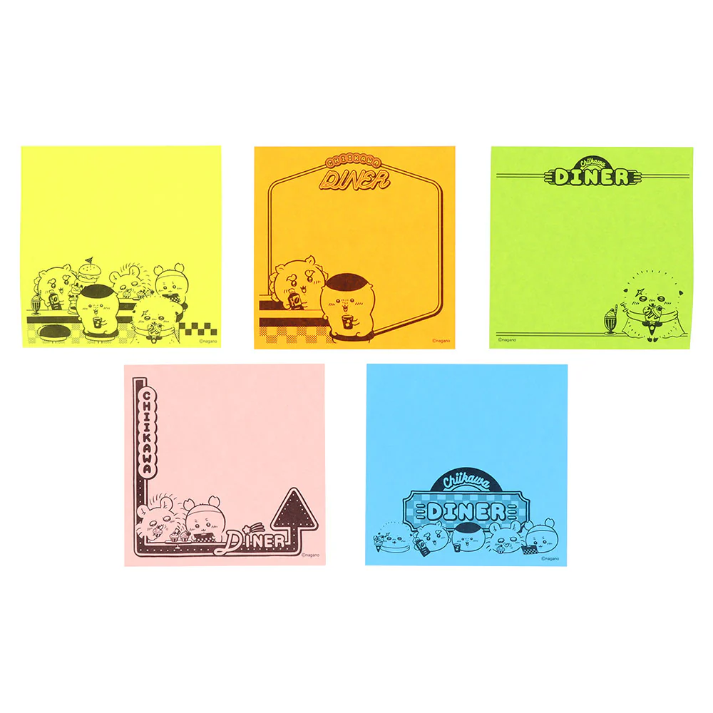 ちいかわ 付箋メモ5C（ちいかわ DINER ディナー） - Image 5