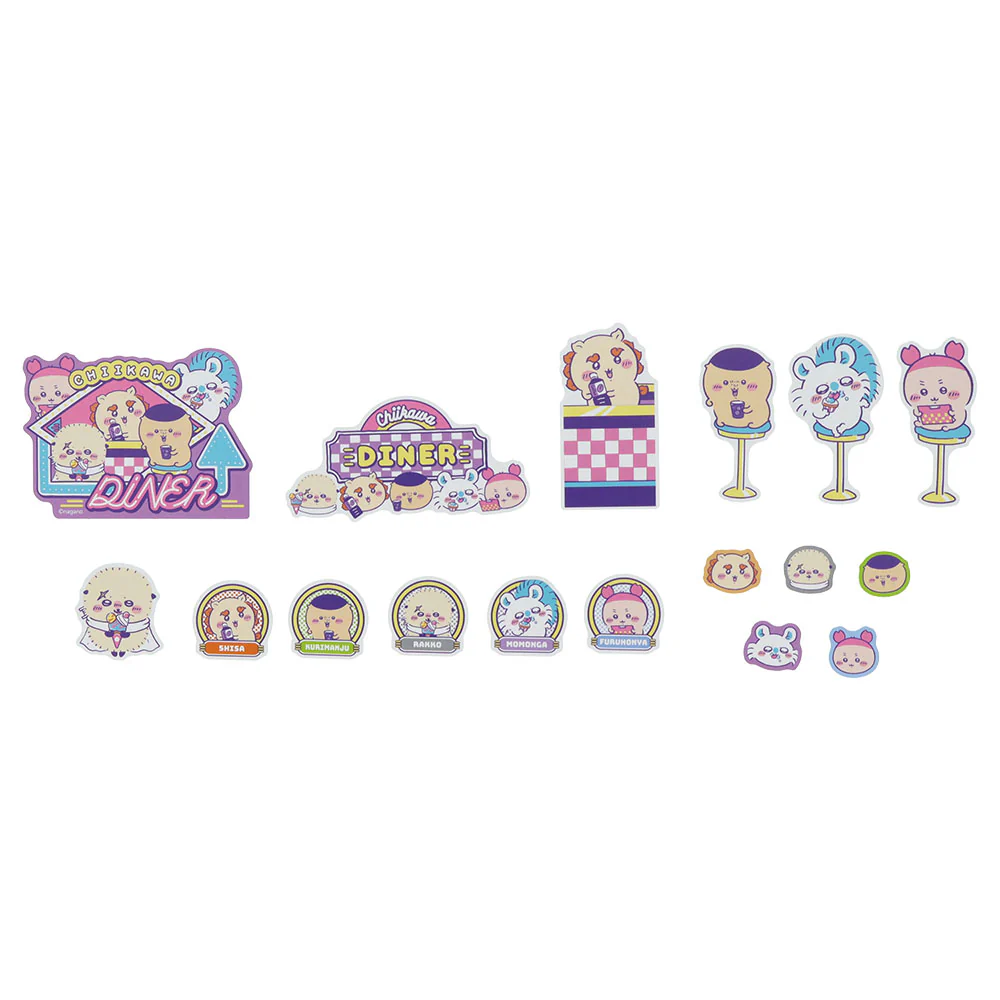 ちいかわ ペーパーバッグ入シール(ちいかわ DINER ディナー) - Image 4