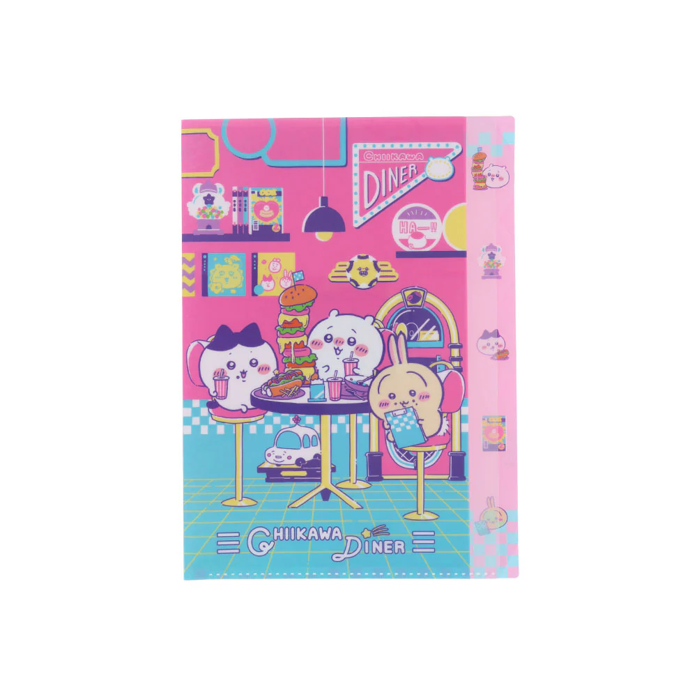 ちいかわ ダイカットクリアファイル5P（ちいかわ DINER ランチ） - Image 3