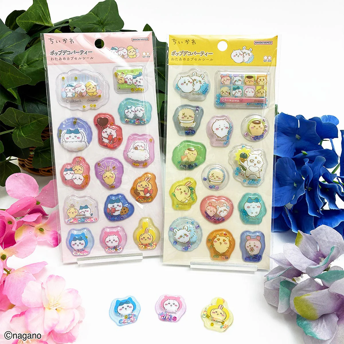 ちいかわ わたあめカプセルシール（ちいかわ・ハチワレ・うさぎ）【クレジットカード決済限定商品】 - Image 2