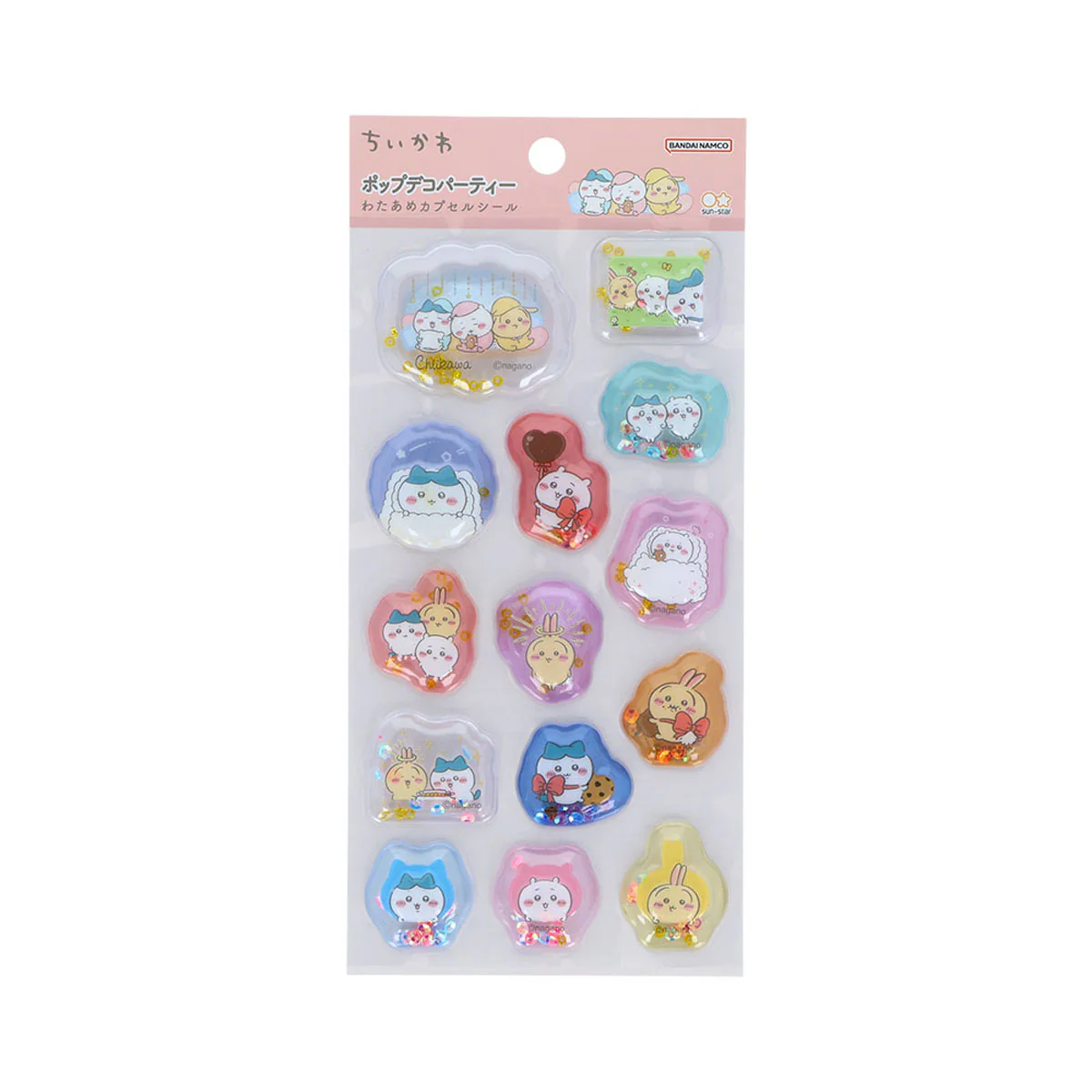 ちいかわ わたあめカプセルシール（ちいかわ・ハチワレ・うさぎ）【クレジットカード決済限定商品】 - Image 4