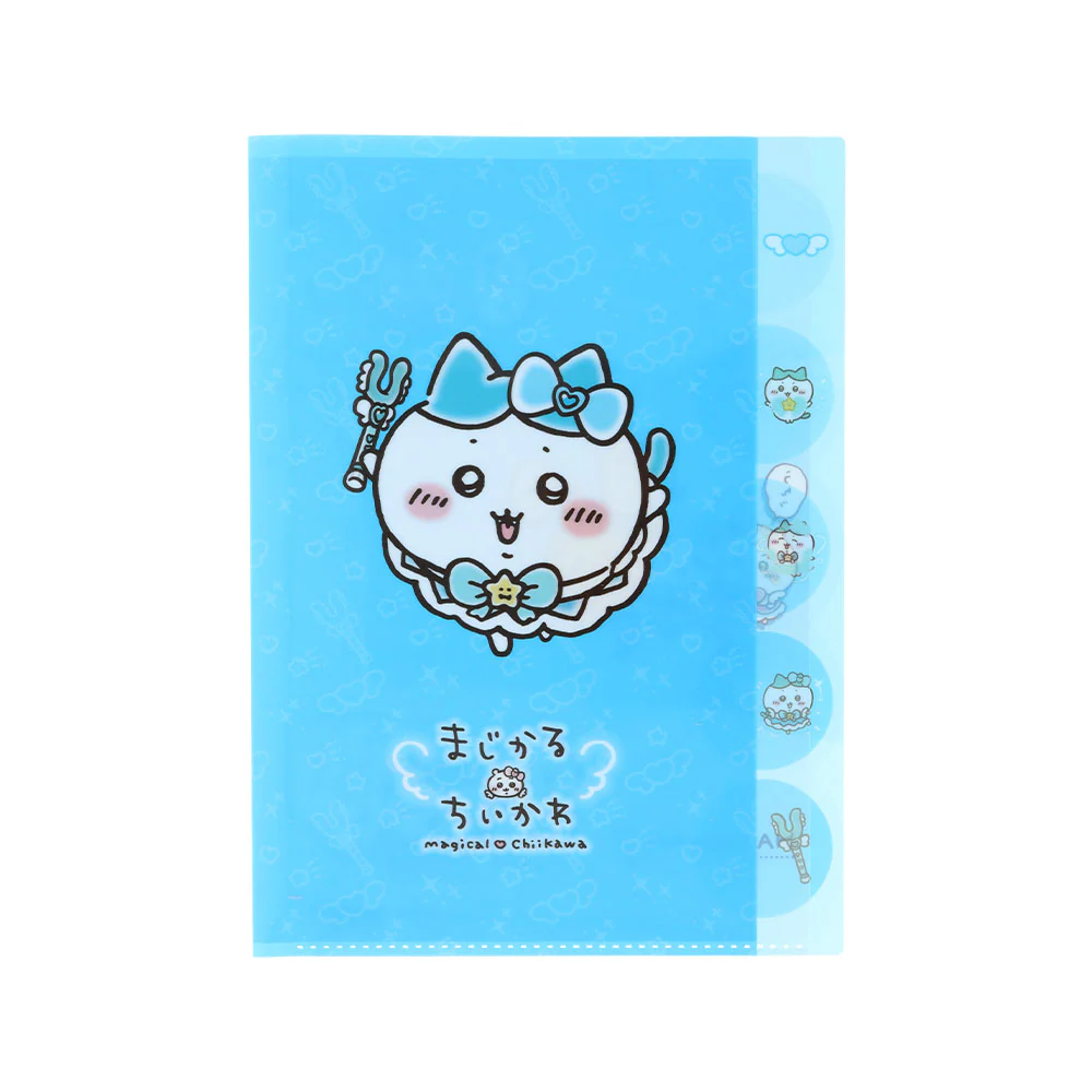 ちいかわ まじかるちいかわ ダイカットクリアファイル5P（ハチワレ） - Image 4