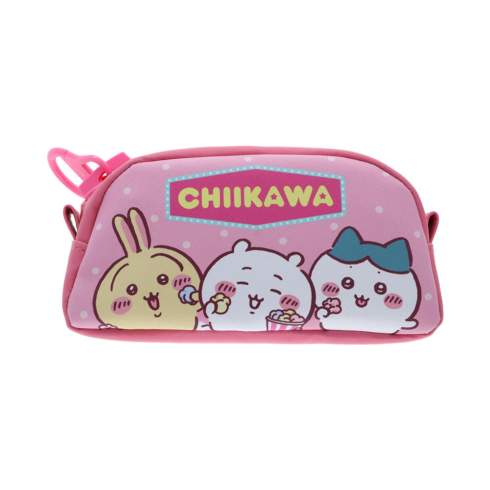 ちいかわ デッカジップペンケース（ピンク） - Image 3