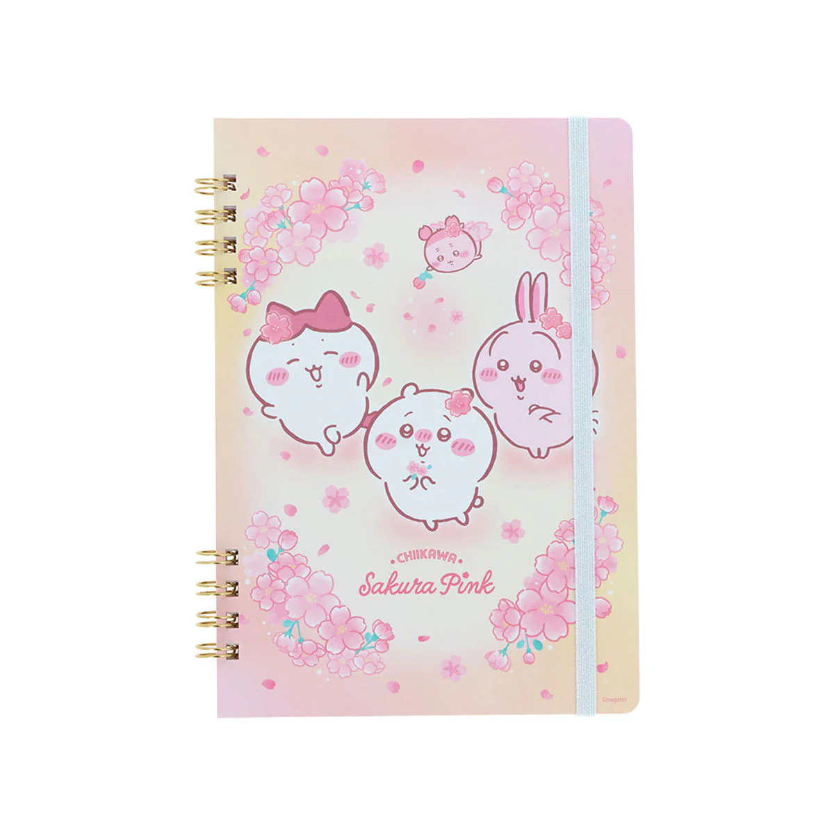 ちいかわ WリングノートB6（Sakura Pink・サクラ） - Image 5