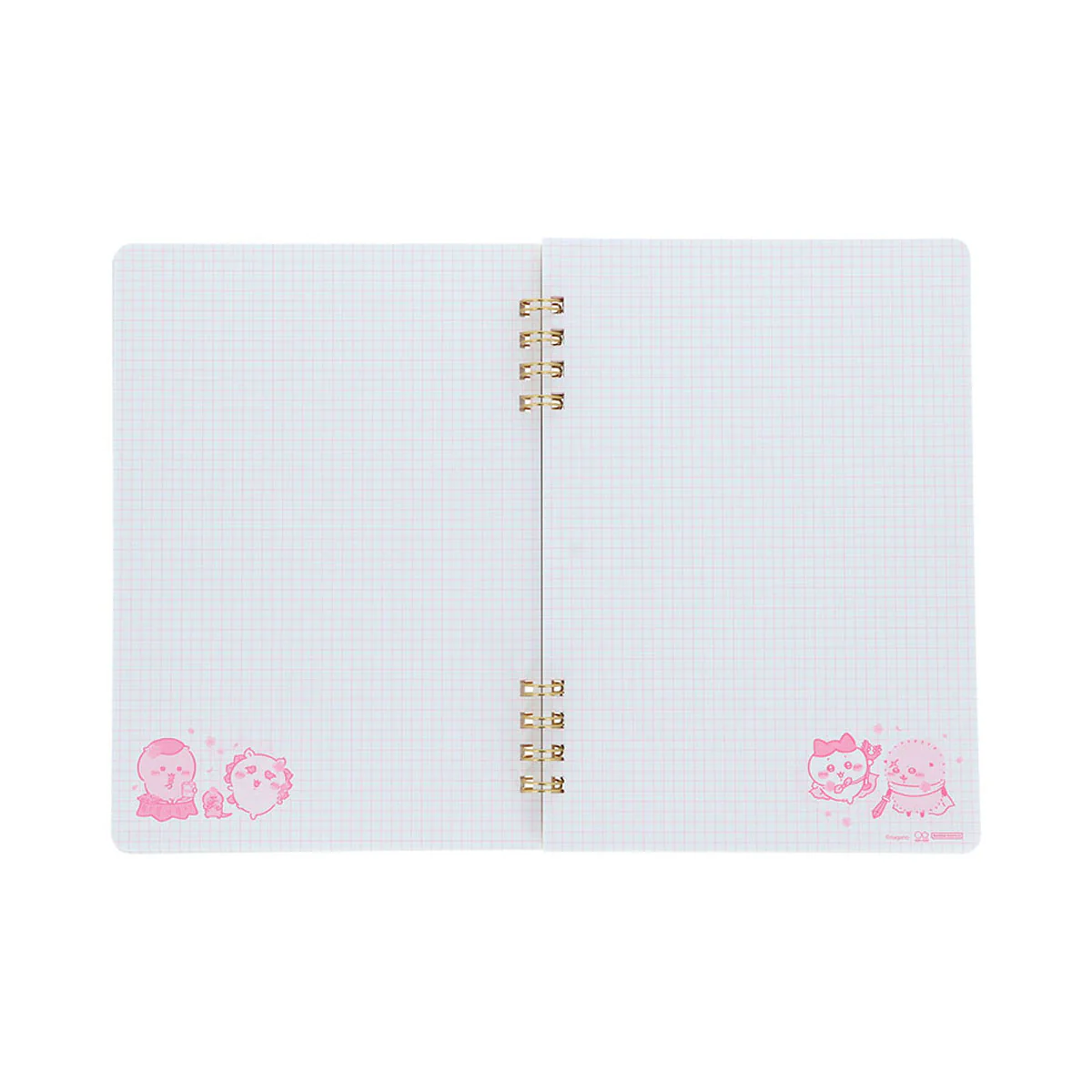 ちいかわ WリングノートB6（Sakura Pink・サクラ） - Image 7