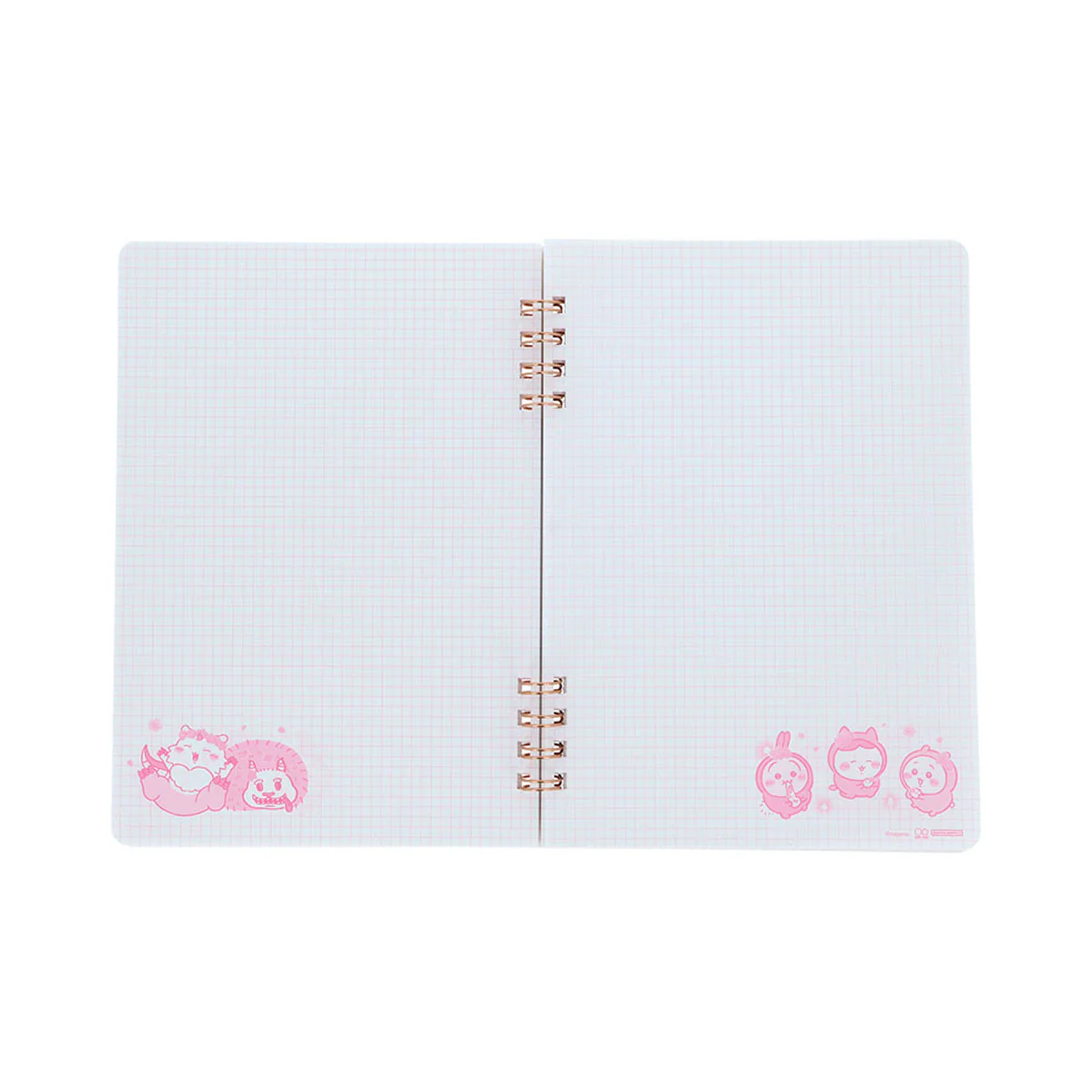 ちいかわ WリングノートB6(Sakura Pink・ヨザクラ) - Image 7