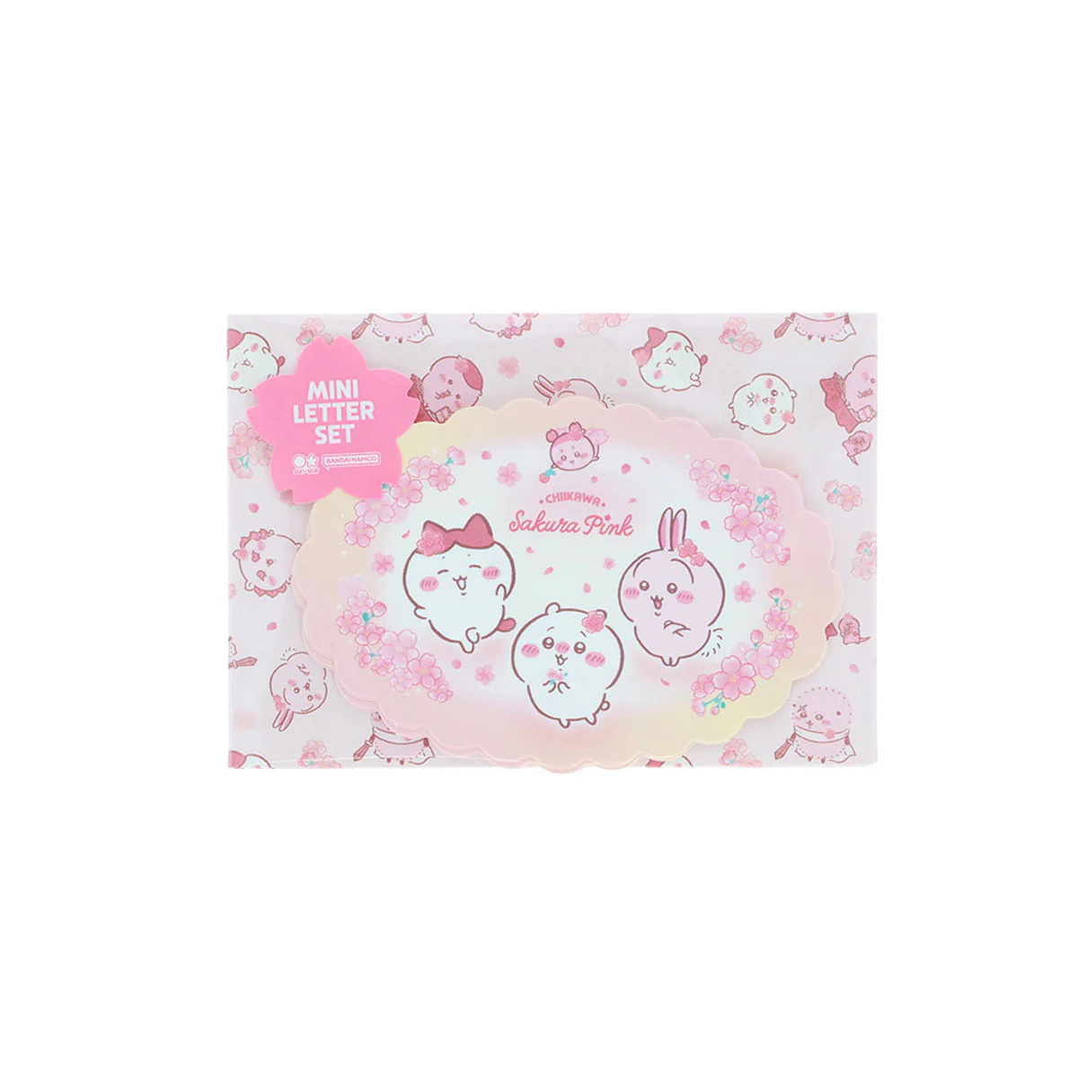 ちいかわ ダイカットミニレターセット（Sakura Pink・サクラ） - Image 5