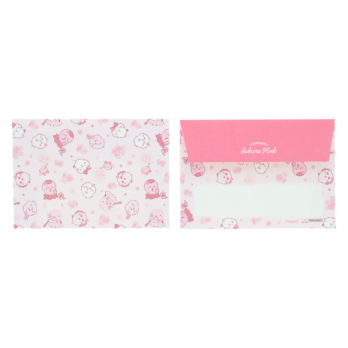 ちいかわ ダイカットミニレターセット（Sakura Pink・サクラ） - Image 6
