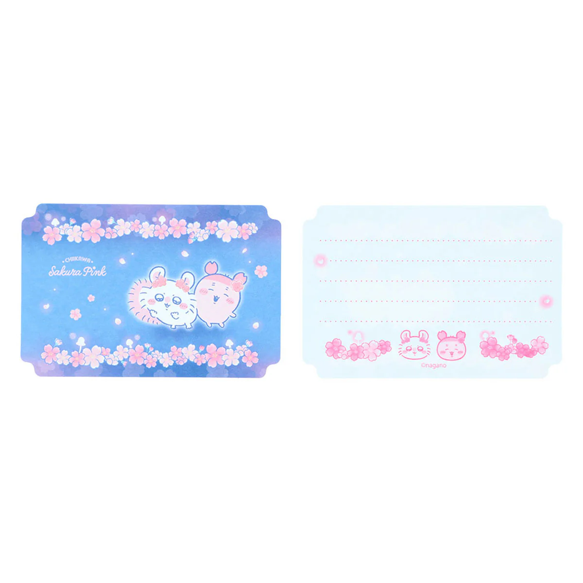 ちいかわ ダイカットミニレターセット（Sakura Pink・ヨザクラ） - Image 7