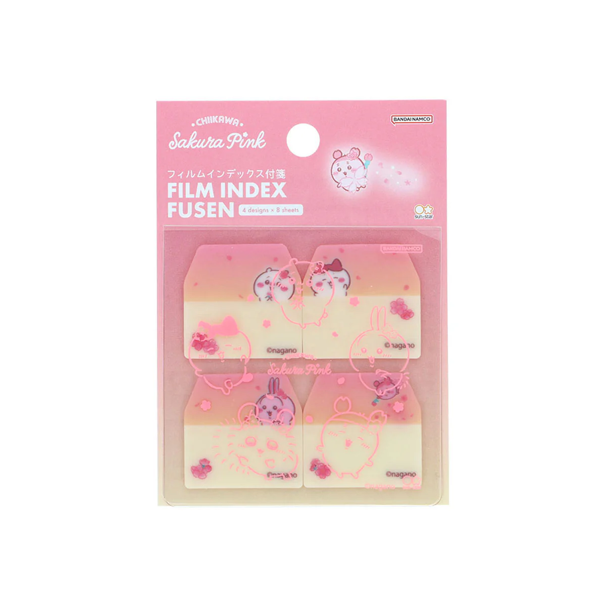 ちいかわ フィルムインデックス付箋（Sakura Pink・サクラ） - Image 5