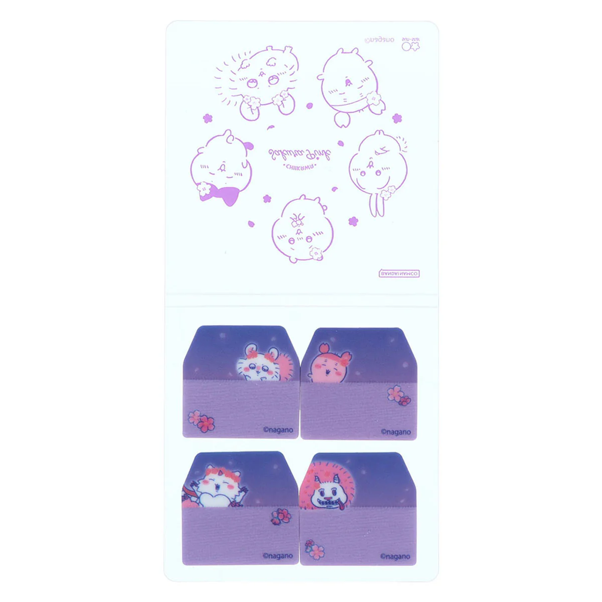 ちいかわ フィルムインデックス付箋（Sakura Pink・ヨザクラ） - Image 7