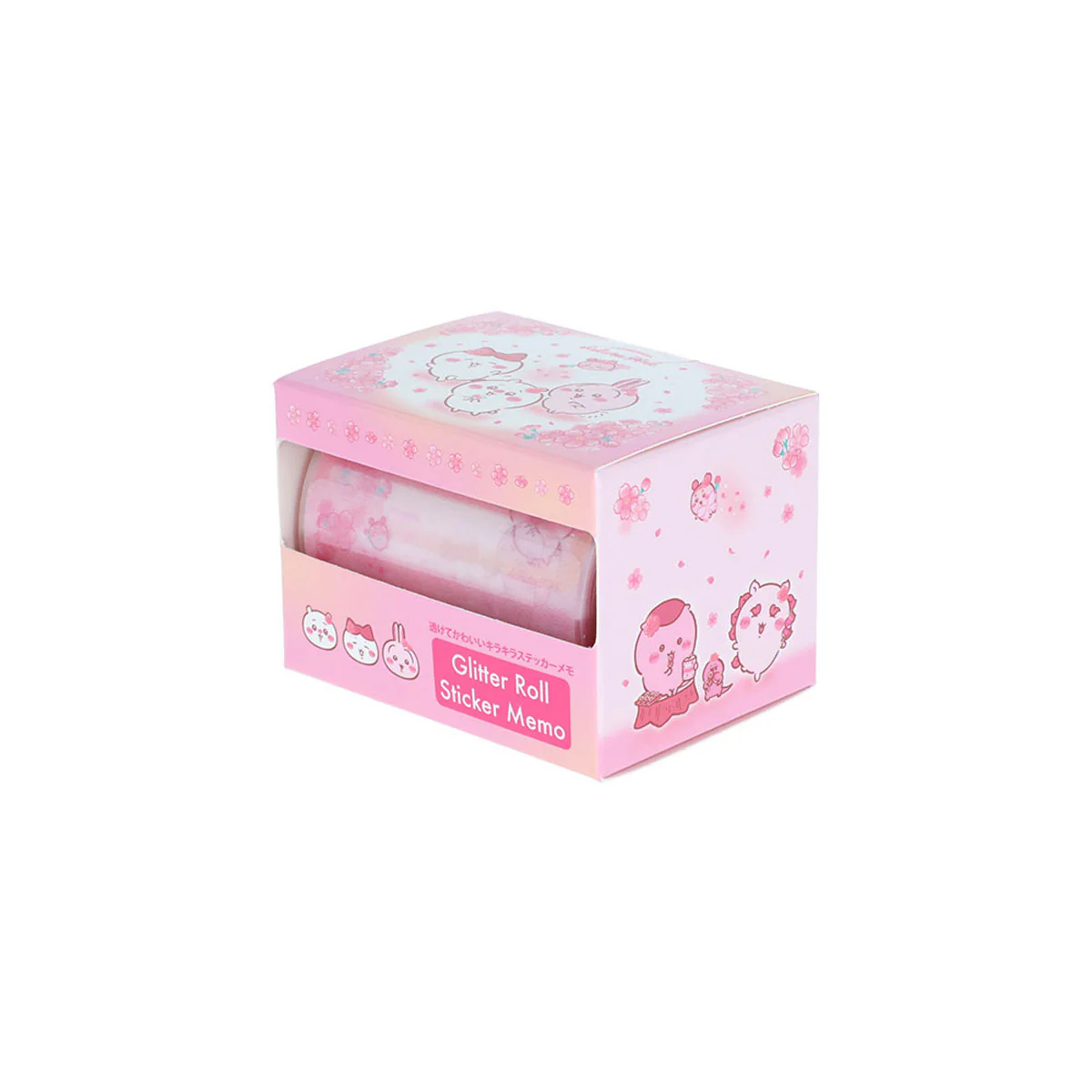 ちいかわ グリッターロールステッカーメモ（Sakura Pink・サクラ） - Image 7