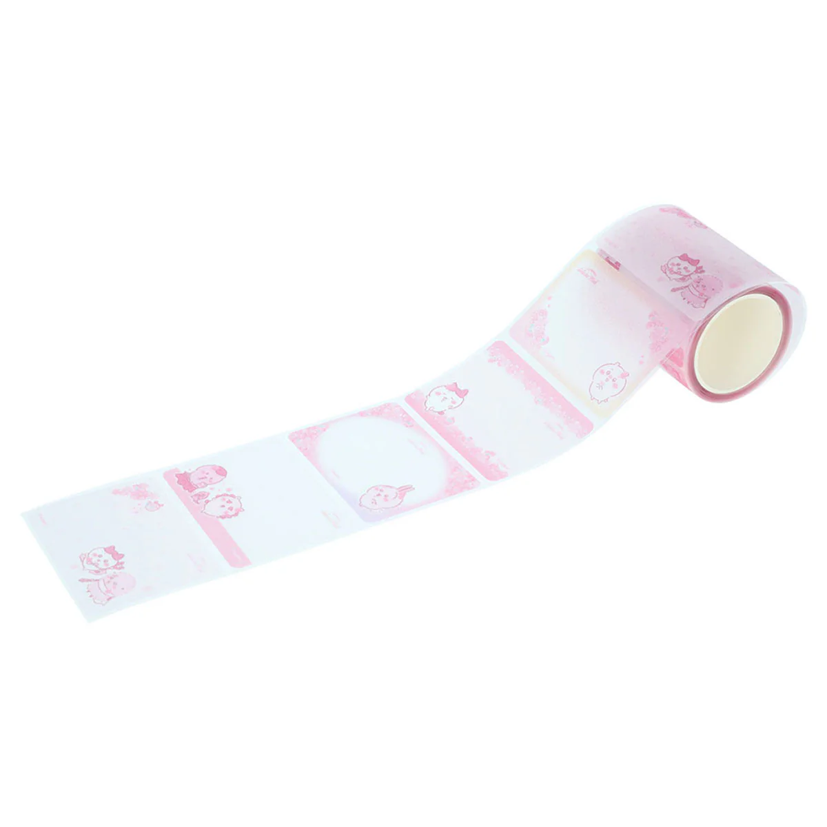 ちいかわ グリッターロールステッカーメモ（Sakura Pink・サクラ） - Image 8