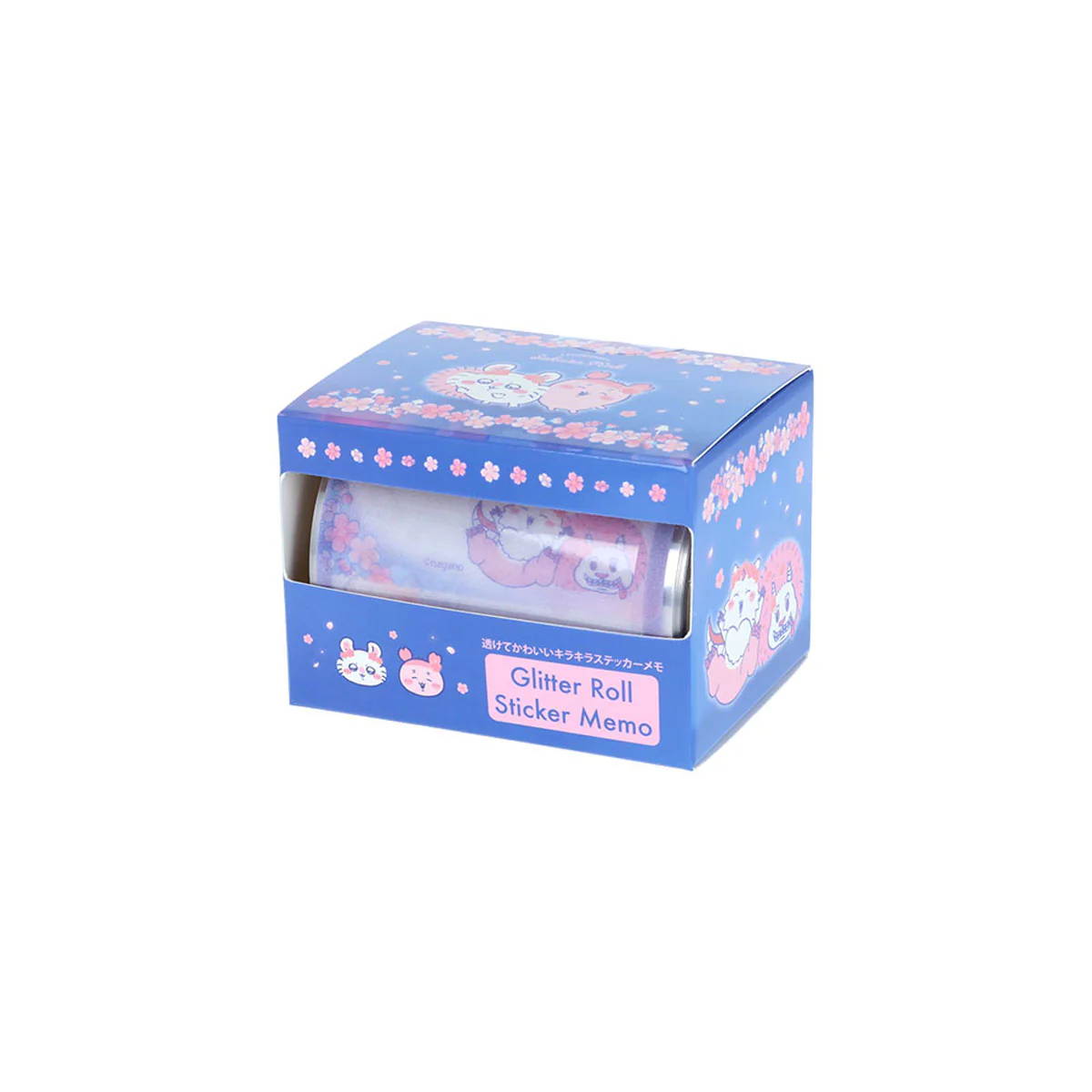ちいかわ グリッターロールステッカーメモ(Sakura Pink・ヨザクラ) - Image 6