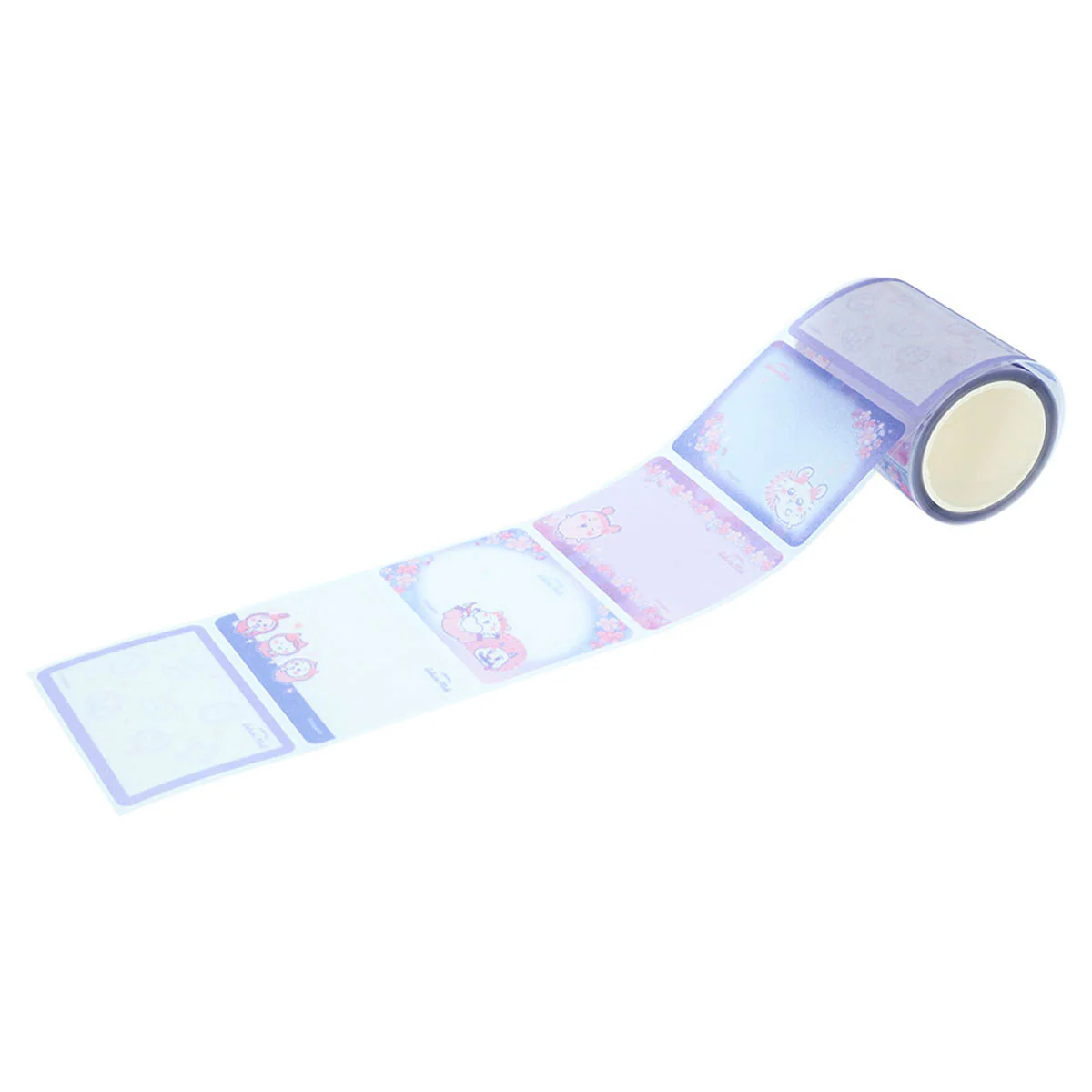 ちいかわ グリッターロールステッカーメモ(Sakura Pink・ヨザクラ) - Image 8