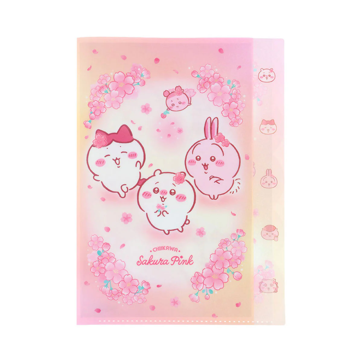 ちいかわ ダイカットクリアファイル5P(Sakura Pink・サクラ) - Image 6