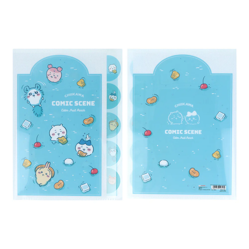 ちいかわ ダイカットクリアファイル5P(フルーツポンチ)