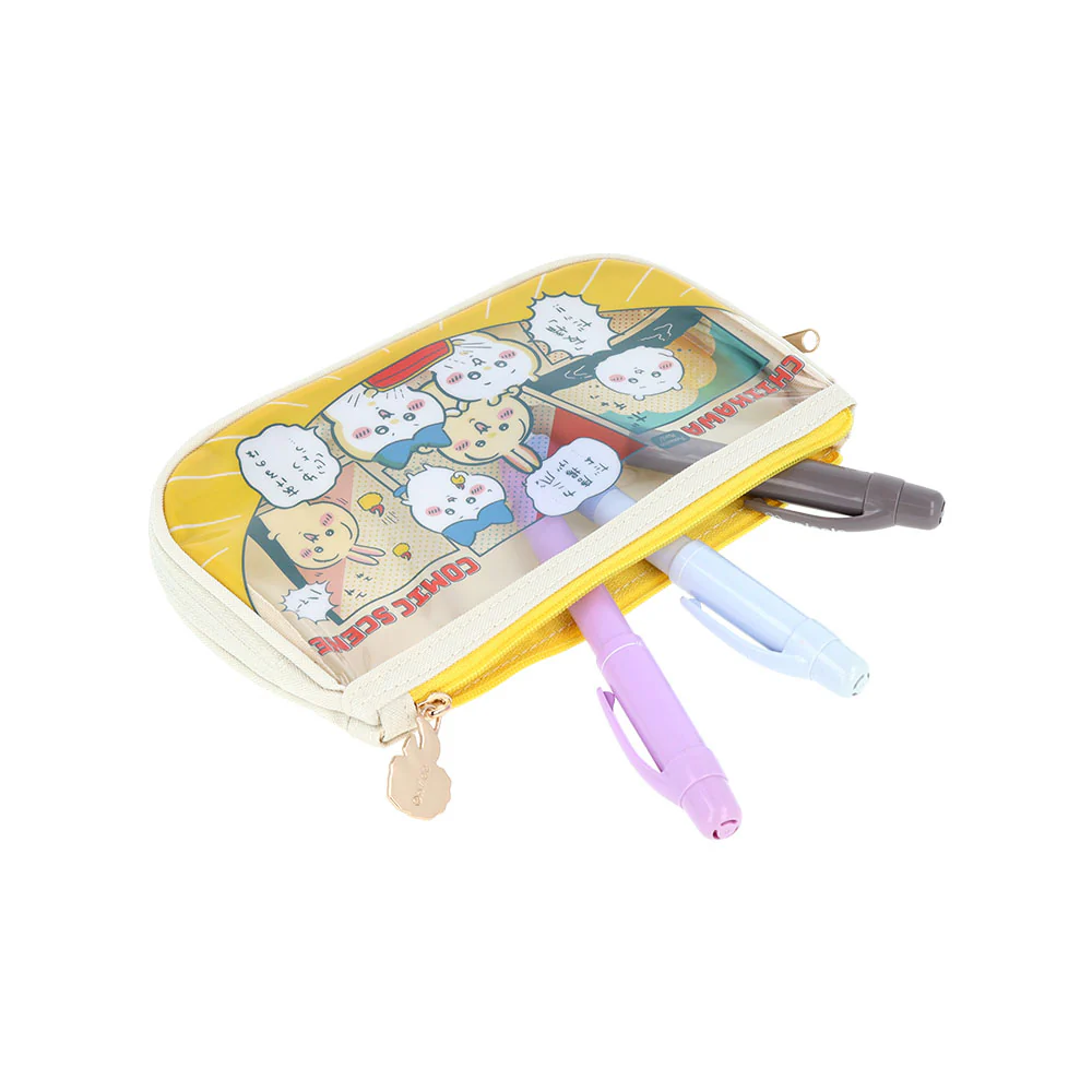 ちいかわ ペンケースクリアフラット（お宝） - Image 4