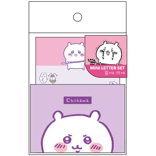 ちいかわ ミニレターセット こわいやつ - Image 2