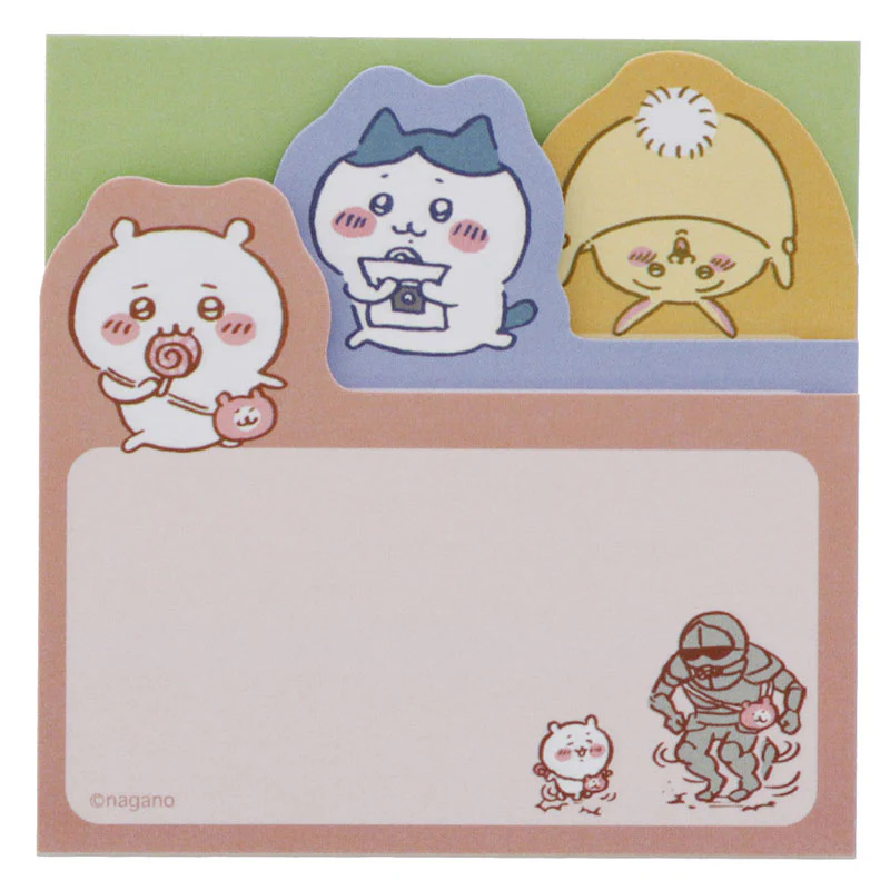 ちいかわ ダイカットブロックふせん 大切なもの - Image 3