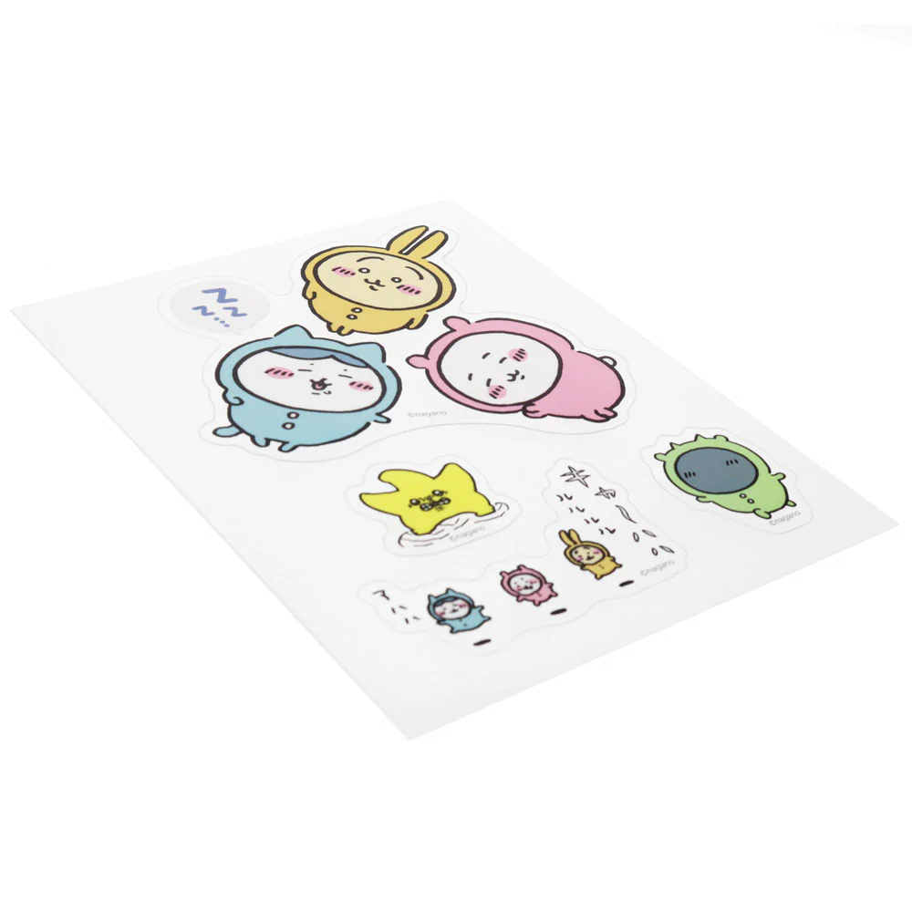 ちいかわ ビッグクリアステッカー パジャマ - Image 4