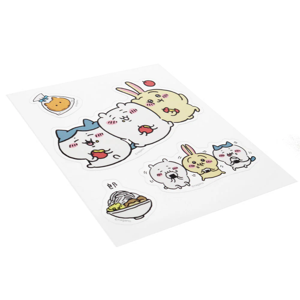 ちいかわ ビッグクリアステッカー もぐもぐ - Image 4