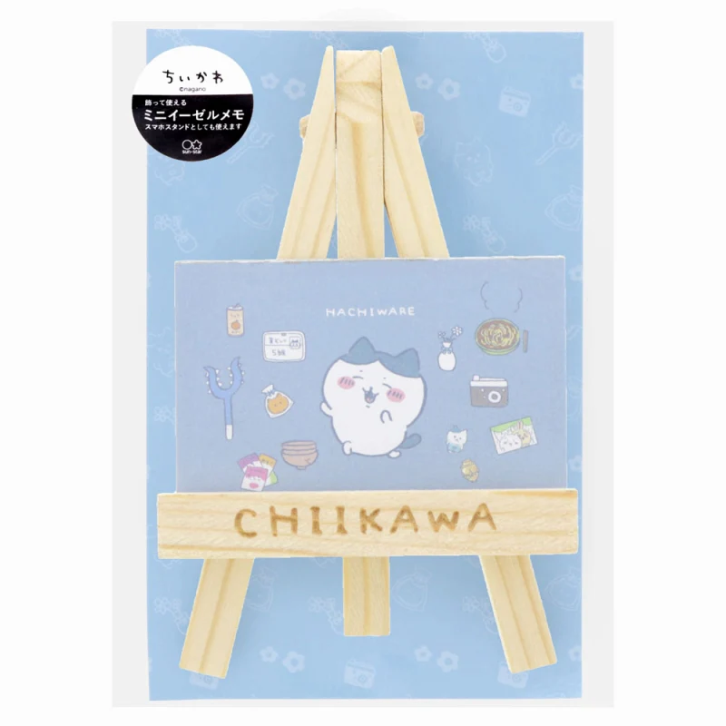 ちいかわ ミニイーゼルメモ(ハチワレ)