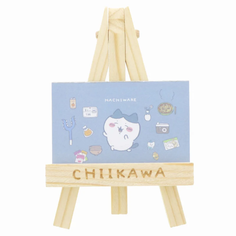 ちいかわ ミニイーゼルメモ(ハチワレ) - Image 2