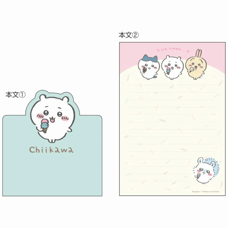 ちいかわ ダイカットメモA6（アイスA） - Image 4