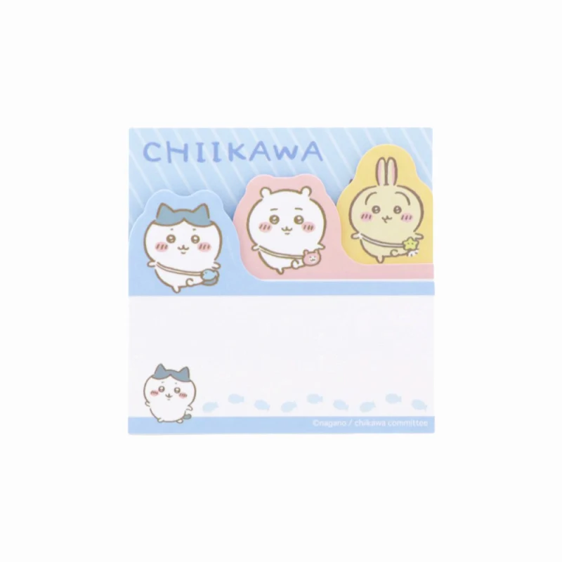 ちいかわ ダイカットブロックふせん（おでかけ） - Image 2
