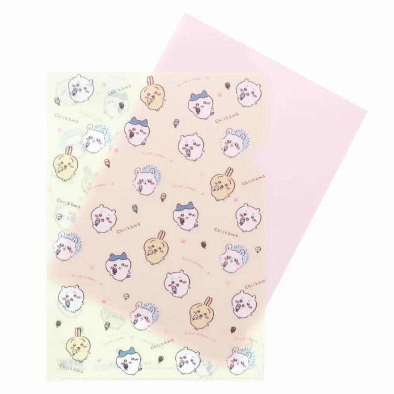 ちいかわ クリアファイルA4（アイスB） - Image 3