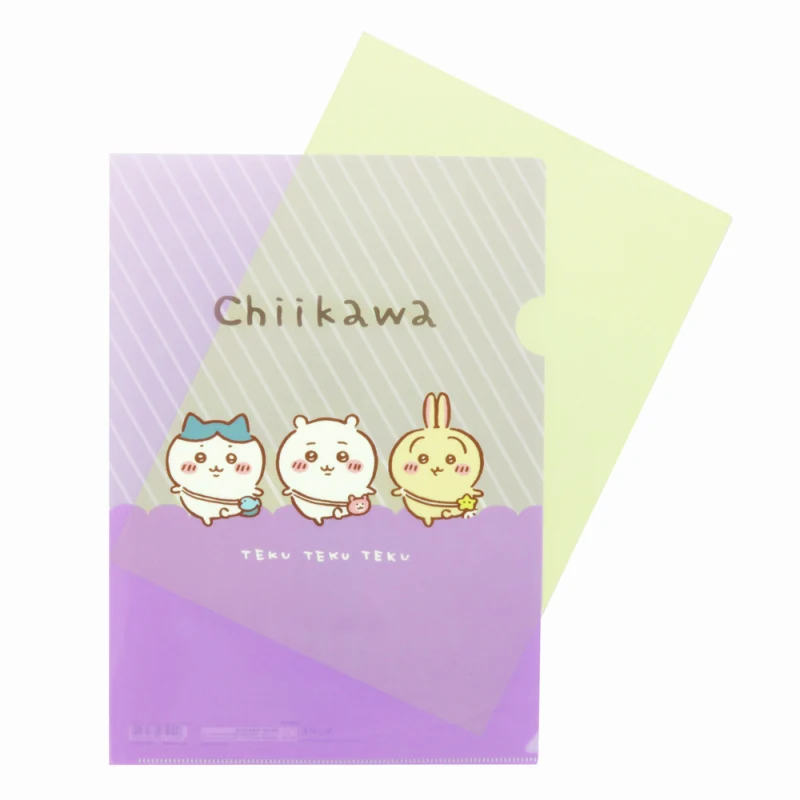 ちいかわ クリアファイルA4（おでかけA） - Image 3