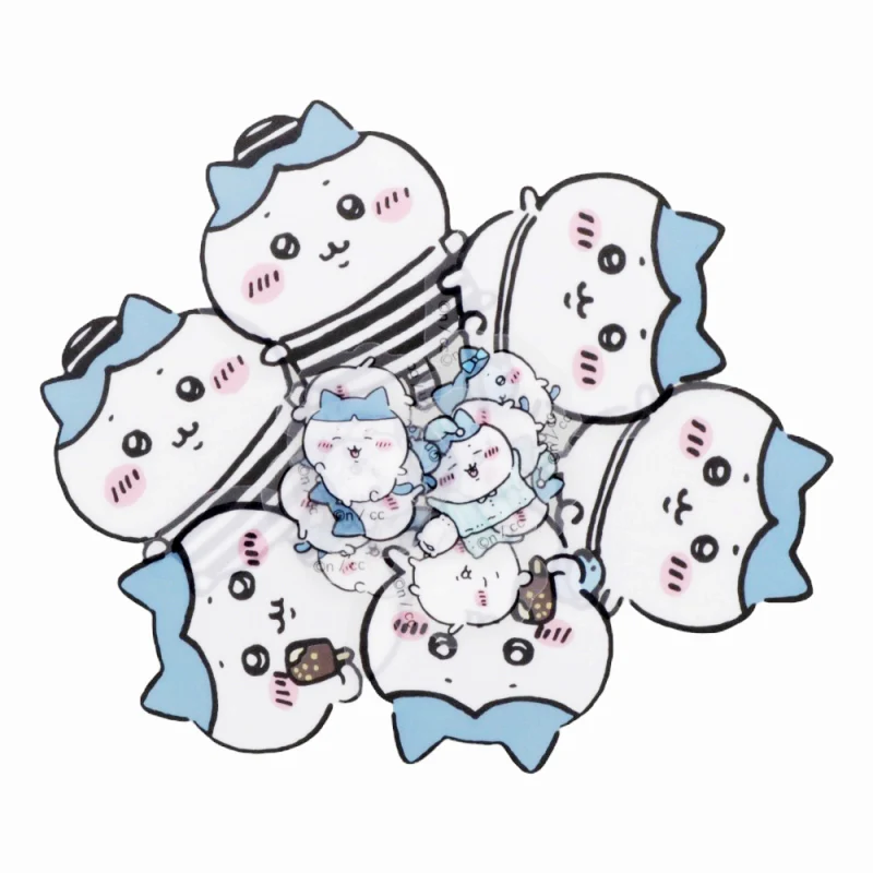 ちいかわ クリアピースシール（ハチワレ） - Image 3