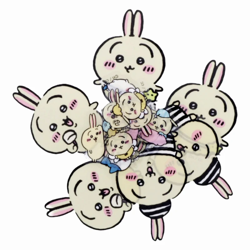 ちいかわ クリアピースシール(うさぎ) - Image 3