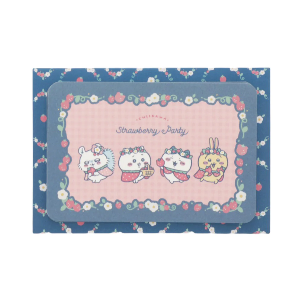 ちいかわ ミニレターセット（いちごケープ） - Image 2
