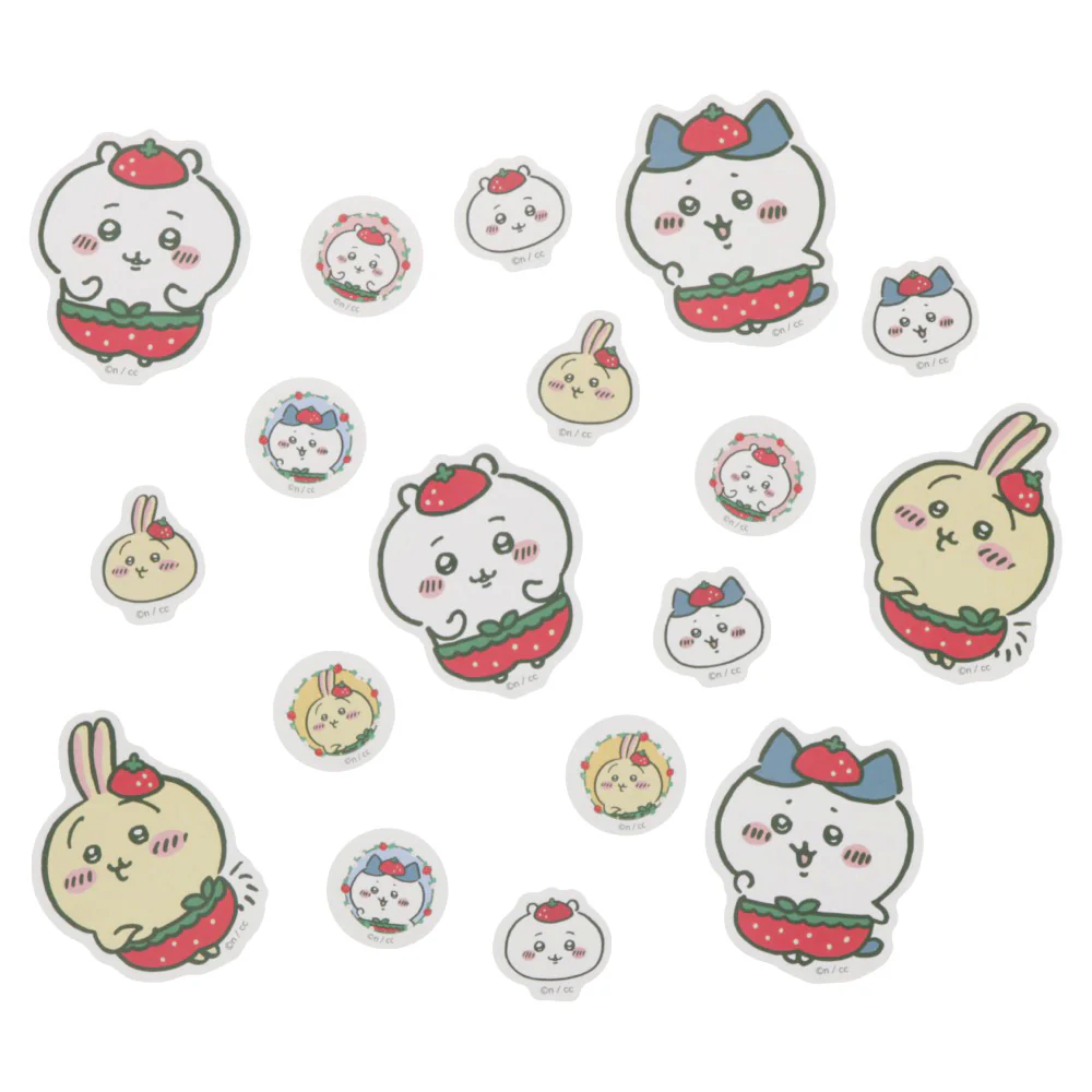 ちいかわ ピースシール（いちごパンツ） - Image 4