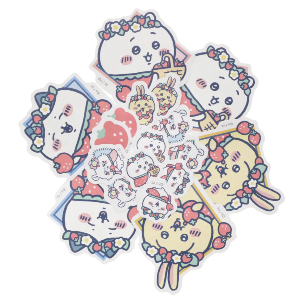 ちいかわ ピースシール（いちごケープ） - Image 3