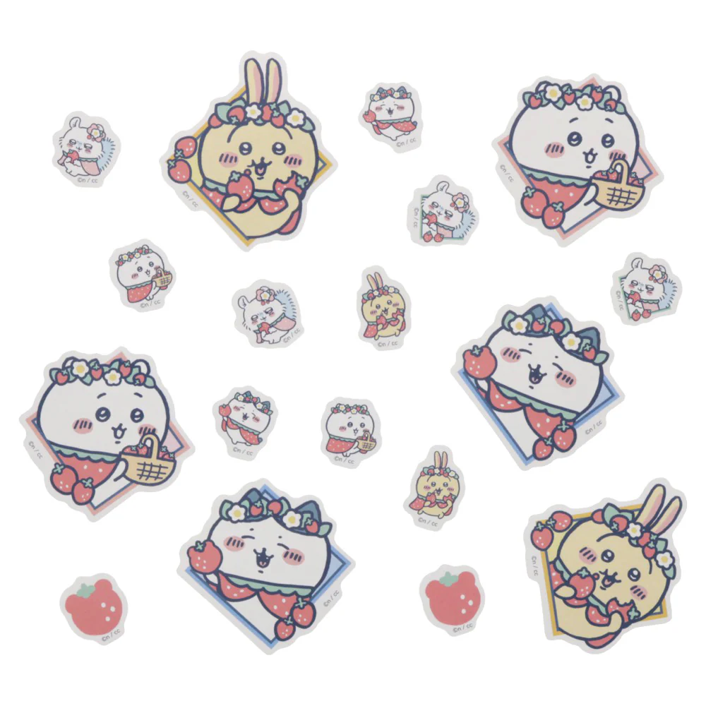 ちいかわ ピースシール（いちごケープ） - Image 4
